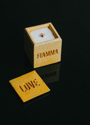 Соевая свеча fiamma love