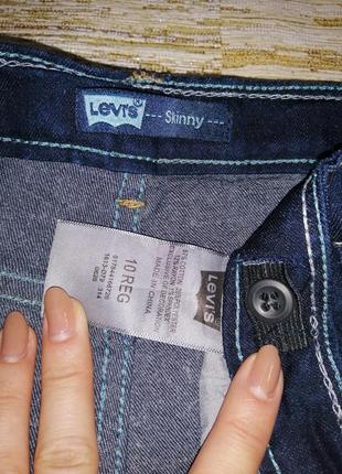 Джинсы на девочку levi's skinny 3