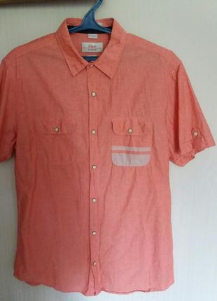 Брендовая рубашка s. оliver