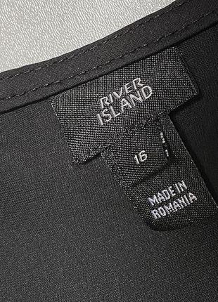 River island черная базовая блуза блуза на бретелях прямой фасон размер 164 фото