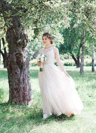 Весільна сукня від галини краснової2 фото