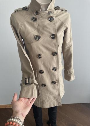 Плащ в стиле burberry 3
