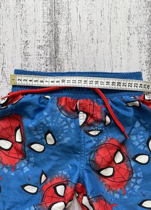 Круті пляжні шорти, плавки, купальник spider-man marvel 3-4 роки3 фото