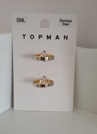 Кольцо мужское topman