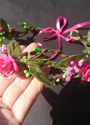 Обруч вінок з лози