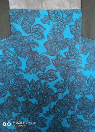 Сукня міді квіткового принта.3 фото