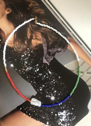 Украшения бусы цепочка чокер ланцюжок на шию прикраса