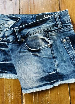 Короткая джинсовая юбка2 фото
