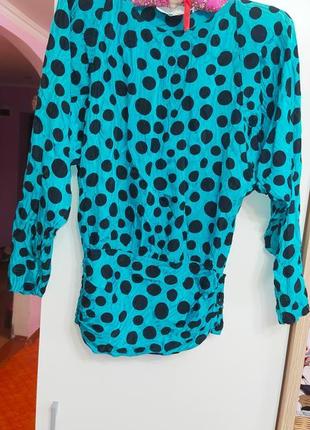 Шикарная блуза robert sandel 100% шелк