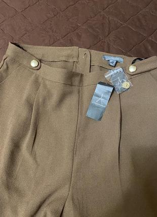 Нові брюки колір camel1 фото