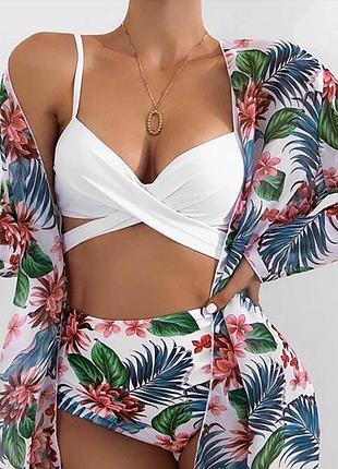 Роздільний купальник і туніка