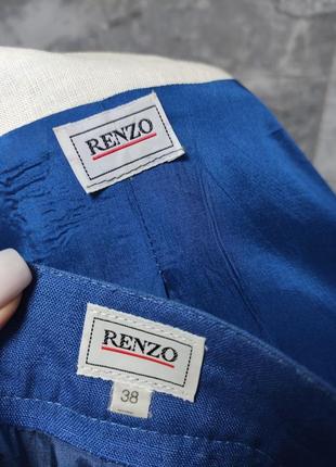 Винтажный костюм премиум класса бренд renzo2 фото