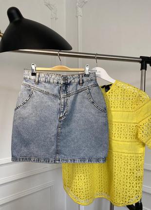 Джинсова спідниця