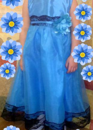 Нарядне плаття для дівчинки дитяче. 110-1162 фото