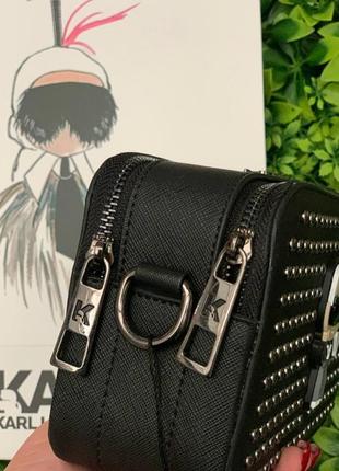 Сумка кроссбоди жіноча в стилі karl lagerfeld4 фото