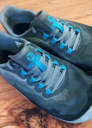 Стильні принт мокасини barefoot merrell vapor gloav на vibram. підошві