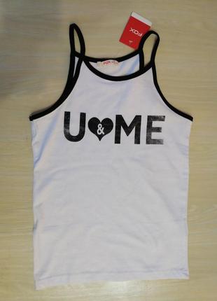 Майка fox на девочку