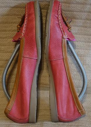 Мягчайшие комбинированные кожаные мокасины footglove англия 6 р. ( 25,5 см.)7 фото