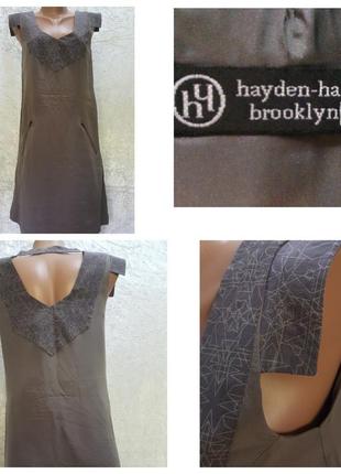 Супер вещь! платье"hayden-harnett" brooklyn 100% натурального шелка.