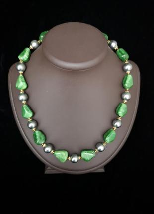 Винтажные бусы англия намисто