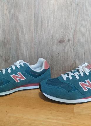 Кроссовки кожаные new balance2 фото