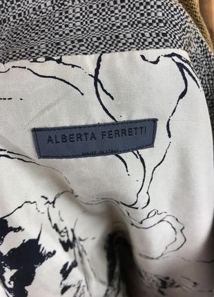 Винтажный шерстяной жакет alberta ferretti8 фото