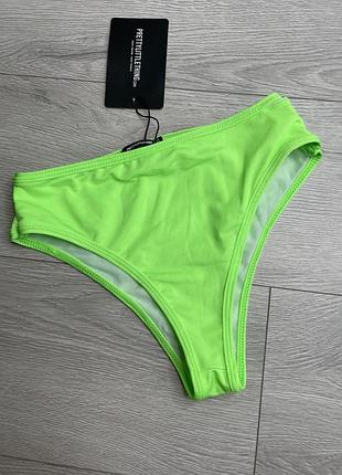Плавки от купальника салатовые ptl уценка