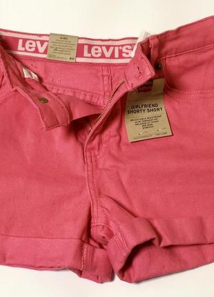 Джинсові шорти левіс, шорти levis, левайс оригінал