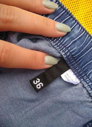 Стильная джинсовая юбка h&m4 фото