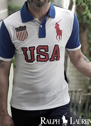 Футболка поло polo ralph lauren usa original
