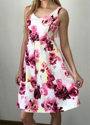 Шикарне котоновое плаття debenhams petite collection