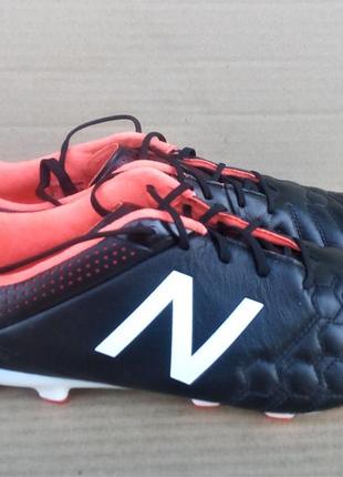 Бутсы new balance visaro pro k lite leather soccer cleat msvrkfbl оригинал натуральная кожа2 фото