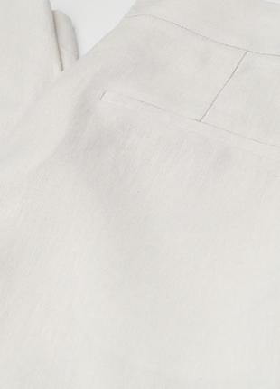 Женские брюки бежевого цвета и смесь свои ткани от h&m2 фото