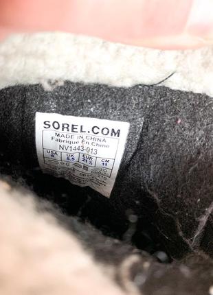 Sorel детские зимние теплые ботинки сапоги. не промокают. оригинал.6 фото