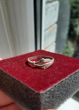 Винтажное серебряное кольцо 18 размер 925 проба2 фото