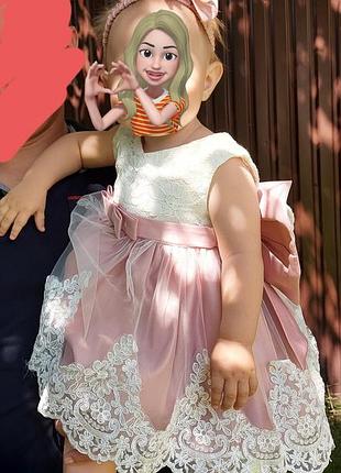 Платье на годик