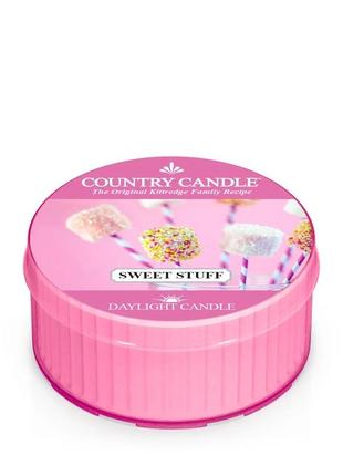 Ароматическая свеча kringle candle sweet stuff1 фото