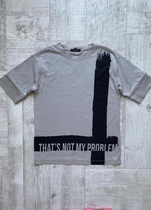 Мега стильна футболка sisley на хлопчика