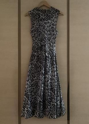 Шовкова сукня jeff gallano розмір м6 фото