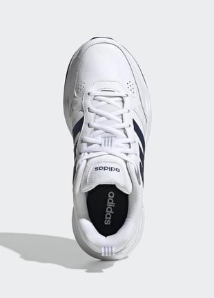 Кросівки adidas strutter wide eg5142 біло-сині оригінал9 фото