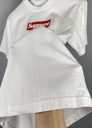 Supreme box logo 20th anniversary оригинальная футболка5 фото