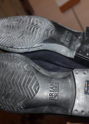 Стильні замшеві туфлі топсайдери brian cress2 фото