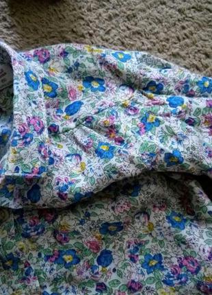 Рубашка zara на модницу 9-12 мес 5