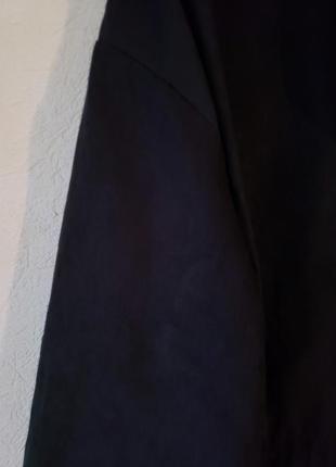 Нова чорна полегшена куртка з капюшоном shein8 фото