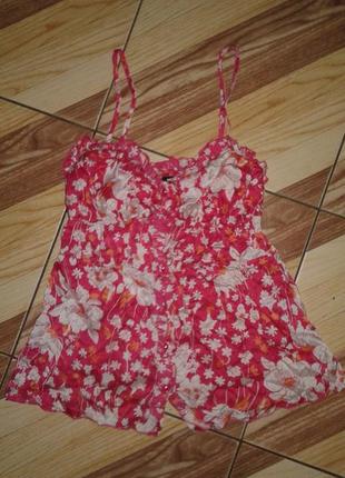 Натуральньій шелковьій топ