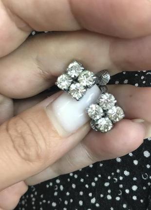 Клипсы винтажные