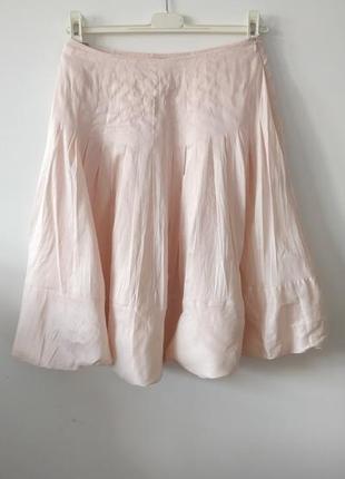 Спідниця, юбка. склад: шовк, рамія, шелк, ramie, silk