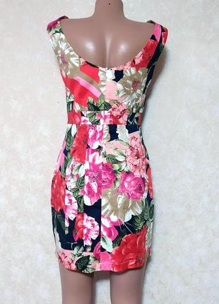 Яскраве міні сукня в квіти 3