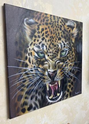 Картина «леопард»