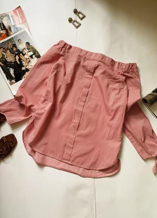 Сорочка з відкритими плечима